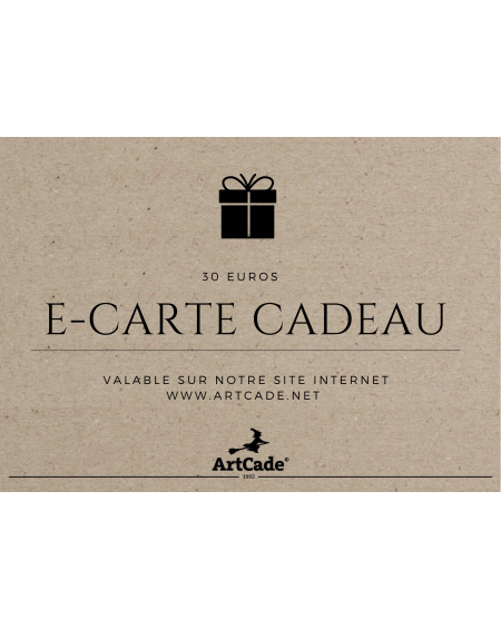 E-Carte Cadeaux 30 euros